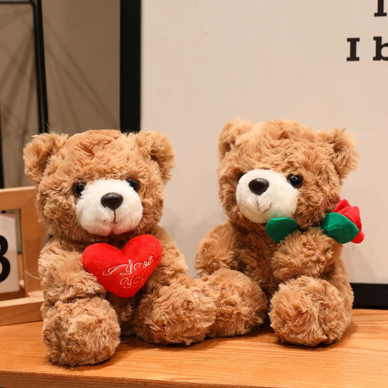 Love Rose Bear Plush