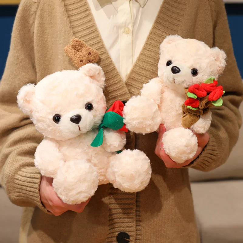 Love Rose Bear Plush